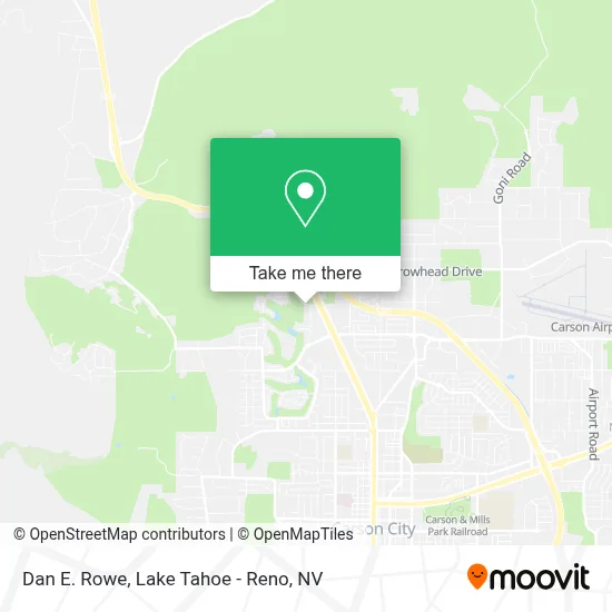 Dan E. Rowe map