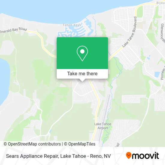 Sears Appliance Repair map