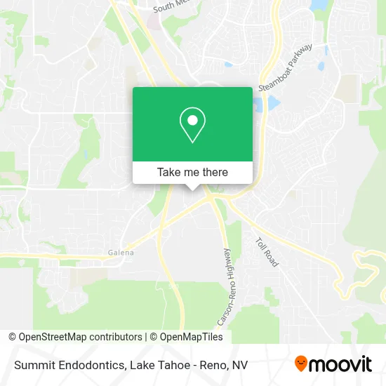 Summit Endodontics map