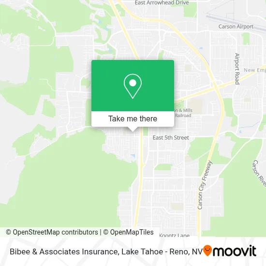 Bibee & Associates Insurance map