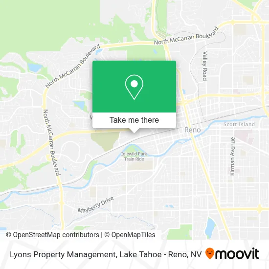 Lyons Property Management map