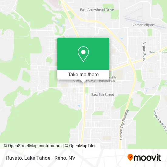 Ruvato map