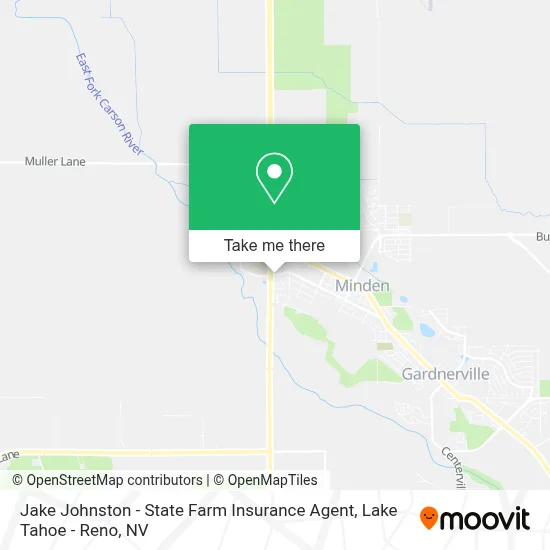 Jake Johnston - State Farm Insurance Agent map
