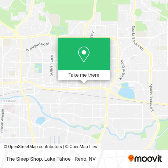 The Sleep Shop map