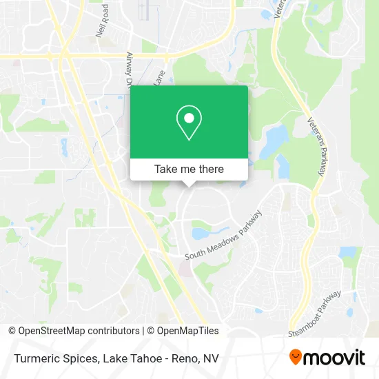 Turmeric Spices map