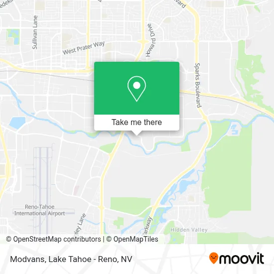 Modvans map