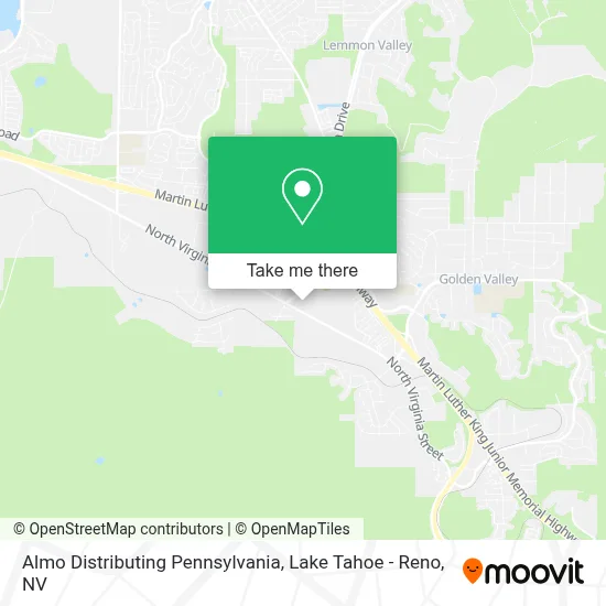 Almo Distributing Pennsylvania map