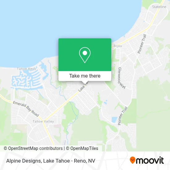 Alpine Designs map