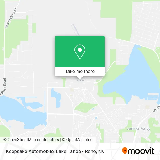 Keepsake Automobile map