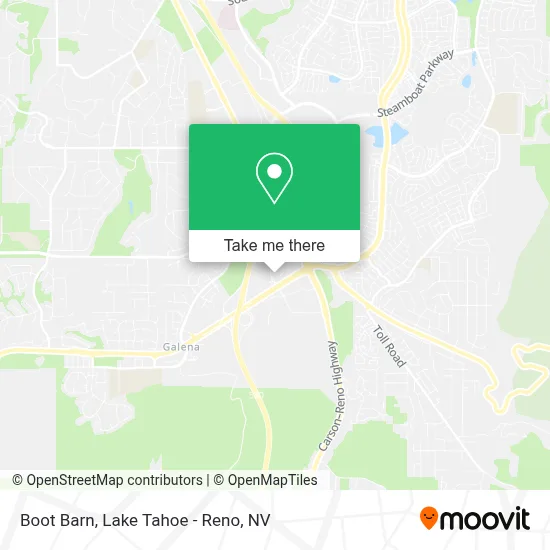 Boot Barn map