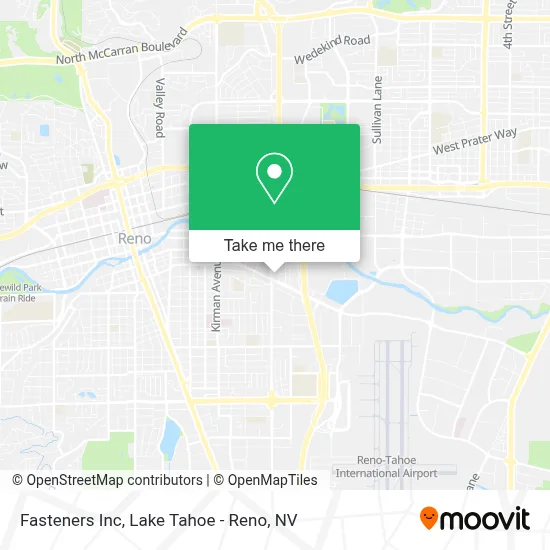 Fasteners Inc map