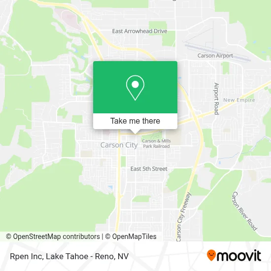Rpen Inc map