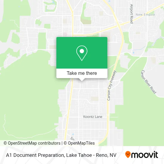 A1 Document Preparation map