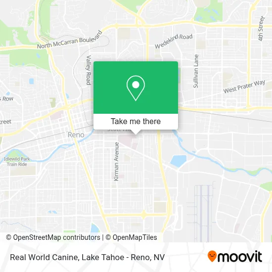 Real World Canine map