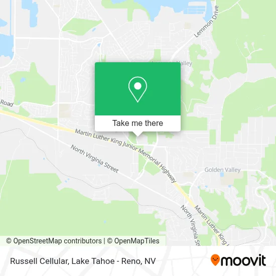 Russell Cellular map