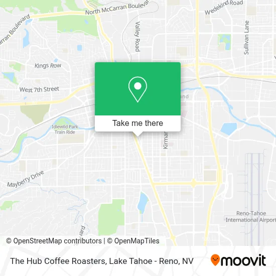 The Hub Coffee Roasters map