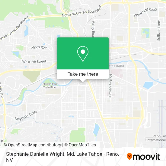 Stephanie Danielle Wright, Md map