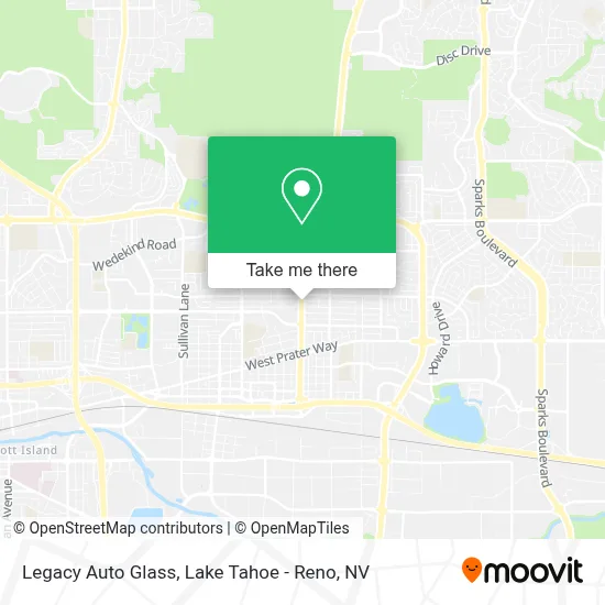 Legacy Auto Glass map