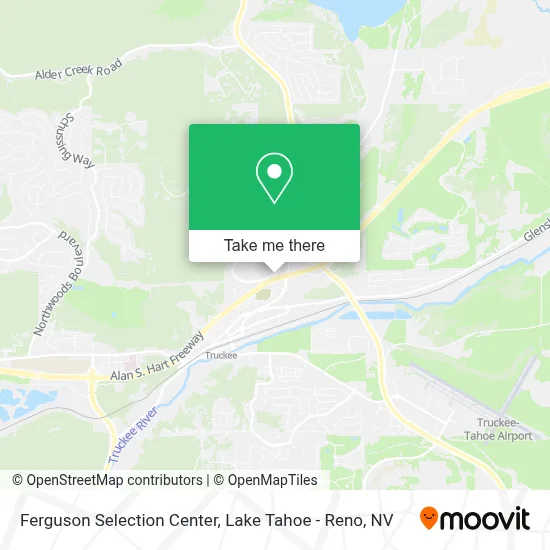 Ferguson Selection Center map