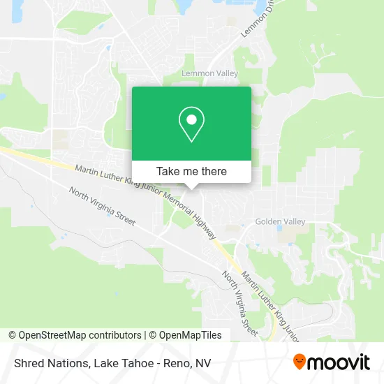 Shred Nations map