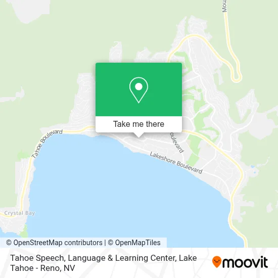Tahoe Speech, Language & Learning Center map