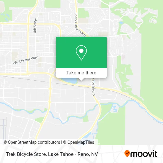 Trek Bicycle Store map