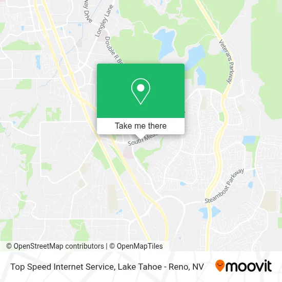 Top Speed Internet Service map