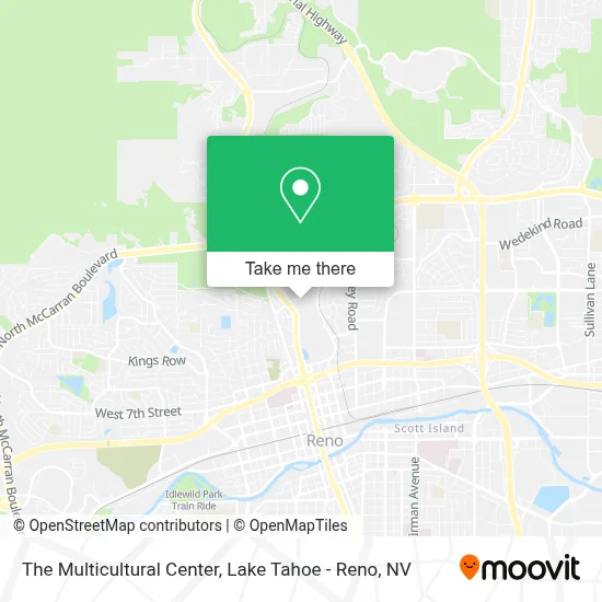 The Multicultural Center map