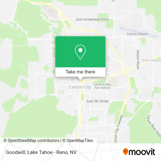 Goodwill map