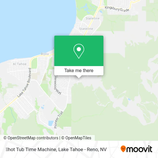 hot Tub Time Machine map