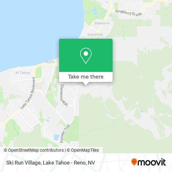 Mapa de Ski Run Village