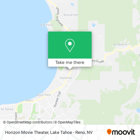 Horizon Movie Theater map
