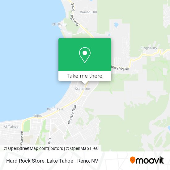 Hard Rock Store map