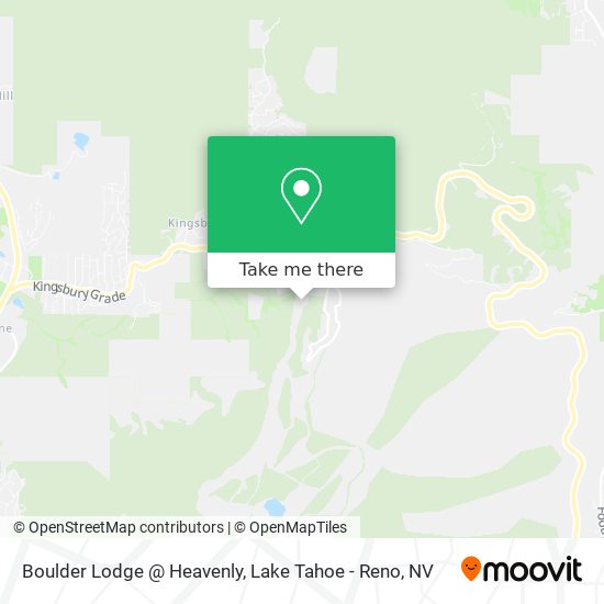 Boulder Lodge @ Heavenly map