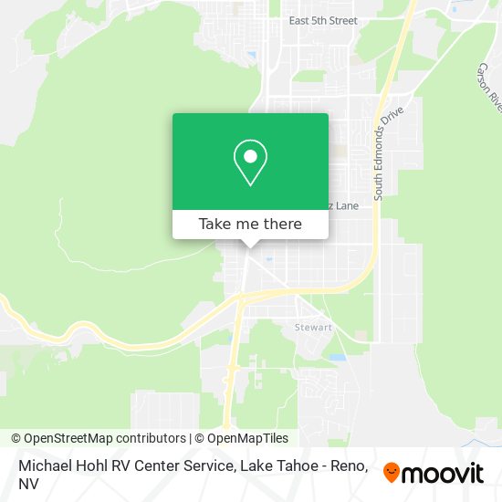 Michael Hohl RV Center Service map