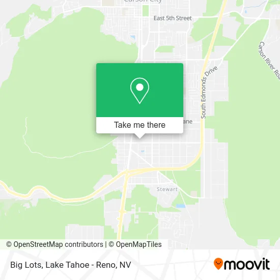 Big Lots map