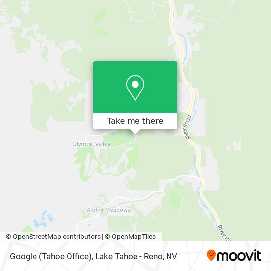 Google (Tahoe Office) map