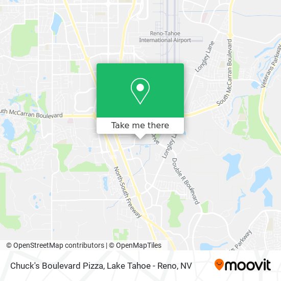 Mapa de Chuck's Boulevard Pizza