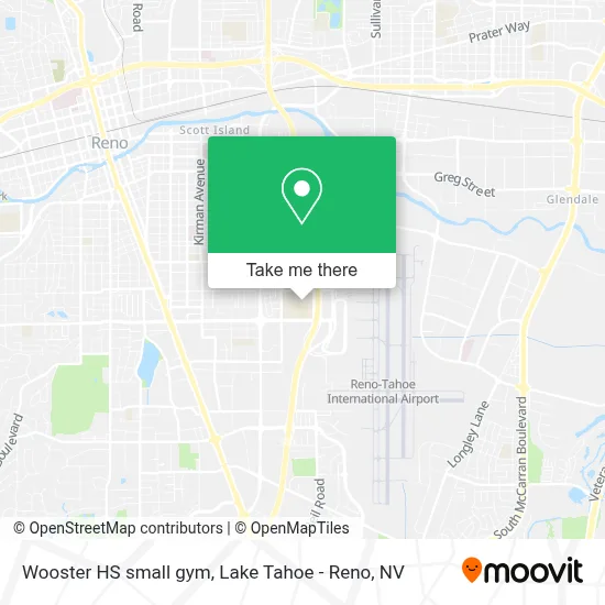 Wooster HS small gym map