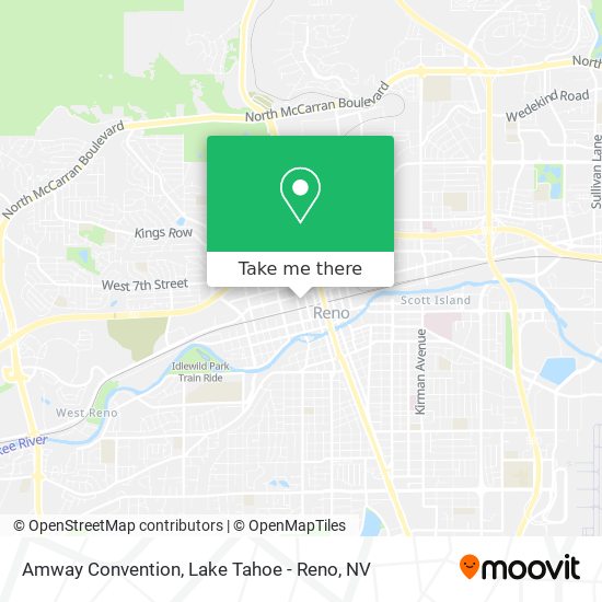 Amway Convention map