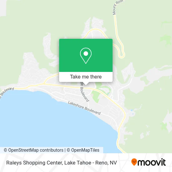 Raleys Shopping Center map