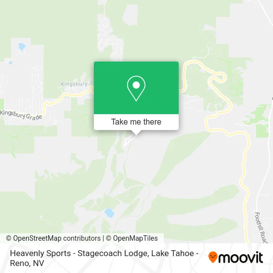 Heavenly Sports - Stagecoach Lodge map