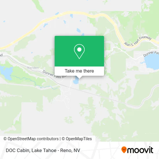 DOC Cabin map