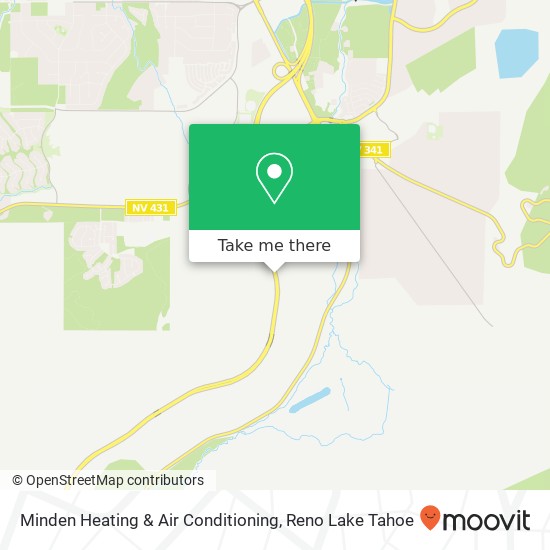 Minden Heating & Air Conditioning map