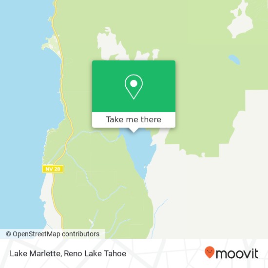 Lake Marlette map