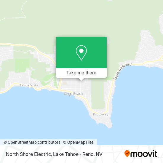 North Shore Electric map