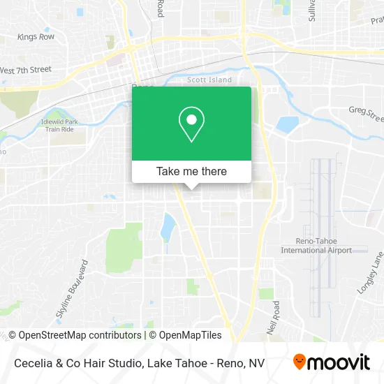 Cecelia & Co Hair Studio map