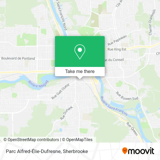 Parc Alfred-Élie-Dufresne map
