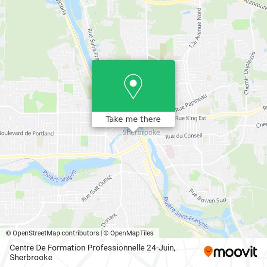 Centre De Formation Professionnelle 24-Juin map