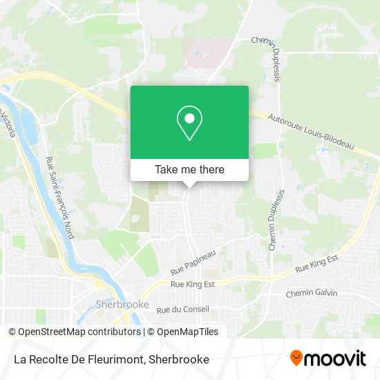 La Recolte De Fleurimont map